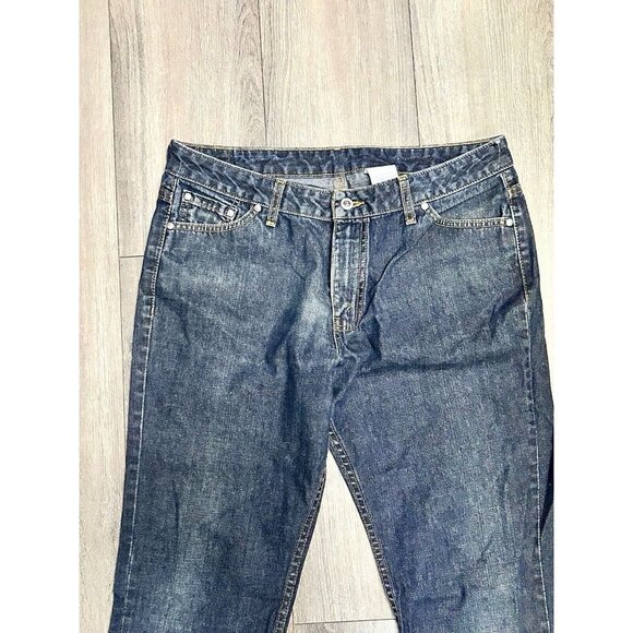 Levi’s Silver Tab Vtg Dark Wash Denim Jeans 34x28L Loose Boot - Picture 3 of 10